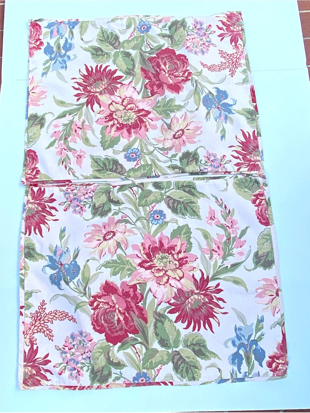 PAIR Pottery Barn Pillow SHAMS Linen/Cotton